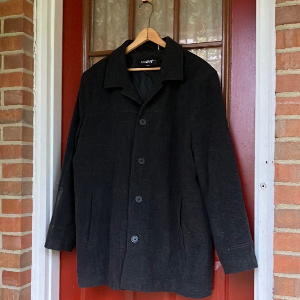 EUC XXL Black Rivet winter coat